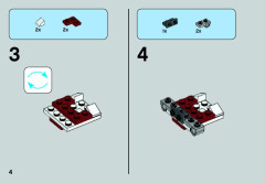 LEGO 75072 instructions page 4 – build guide
