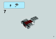 LEGO 75072 instructions page 7 – build guide