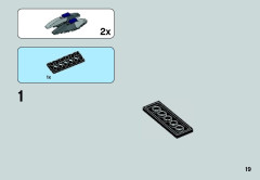 LEGO 75073 instructions page 19 – build guide