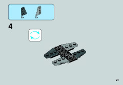 LEGO 75073 instructions page 21 – build guide