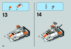 LEGO 75074 instructions page 10 – build guide
