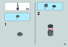 LEGO 75074 instructions page 23 – build guide