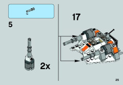 LEGO 75074 instructions page 25 – build guide