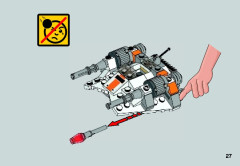 LEGO 75074 instructions page 27 – build guide