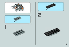LEGO 75074 instructions page 3 – build guide