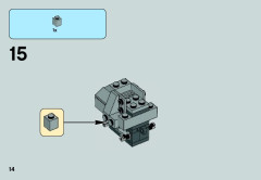 LEGO 75075 instructions page 14 – build guide