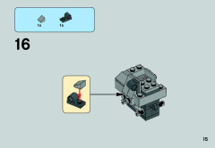 LEGO 75075 instructions page 15 – build guide