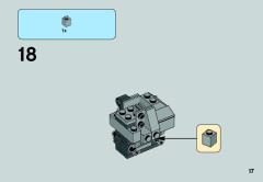 LEGO 75075 instructions page 17 – build guide
