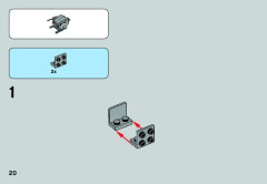 LEGO 75075 instructions page 20 – build guide