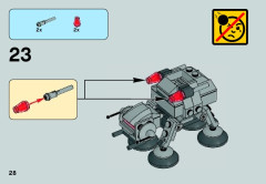 LEGO 75075 instructions page 28 – build guide