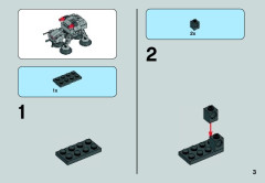 LEGO 75075 instructions page 3 – build guide