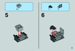 LEGO 75075 instructions page 5 – build guide