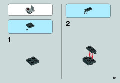 LEGO 75076 instructions page 19 – build guide