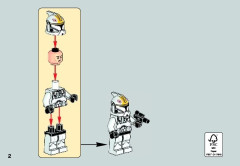 LEGO 75076 instructions page 2 – build guide