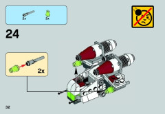 LEGO 75076 instructions page 32 – build guide