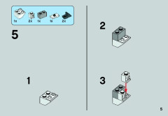 LEGO 75076 instructions page 5 – build guide
