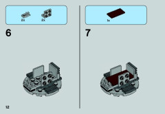 LEGO 75077 instructions page 12 – build guide