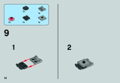 LEGO 75077 instructions page 14 – build guide