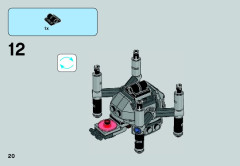 LEGO 75077 instructions page 20 – build guide
