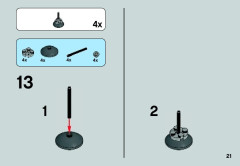 LEGO 75077 instructions page 21 – build guide