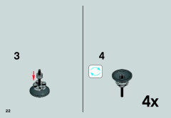 LEGO 75077 instructions page 22 – build guide