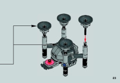 LEGO 75077 instructions page 23 – build guide