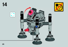 LEGO 75077 instructions page 26 – build guide