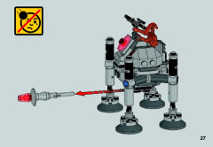 LEGO 75077 instructions page 27 – build guide
