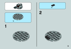 LEGO 75077 instructions page 9 – build guide
