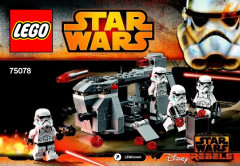 LEGO 75078 instructions page 1 – build guide