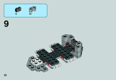 LEGO 75078 instructions page 10 – build guide