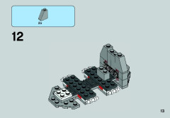 LEGO 75078 instructions page 13 – build guide