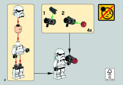 LEGO 75078 instructions page 2 – build guide