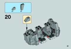 LEGO 75078 instructions page 21 – build guide