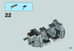 LEGO 75078 instructions page 23 – build guide