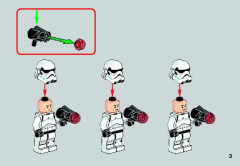 LEGO 75078 instructions page 3 – build guide