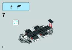 LEGO 75078 instructions page 8 – build guide