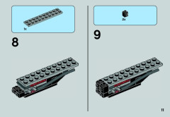 LEGO 75079 instructions page 11 – build guide