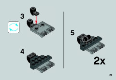 LEGO 75079 instructions page 21 – build guide