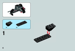 LEGO 75079 instructions page 6 – build guide