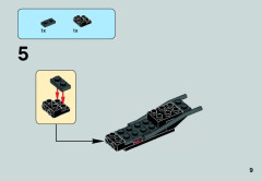 LEGO 75079 instructions page 9 – build guide