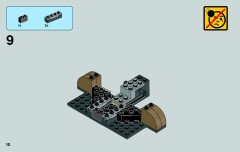 LEGO 75080 instructions page 10 – build guide