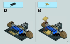 LEGO 75080 instructions page 13 – build guide