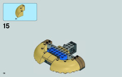 LEGO 75080 instructions page 14 – build guide