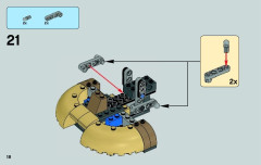 LEGO 75080 instructions page 18 – build guide