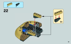 LEGO 75080 instructions page 19 – build guide