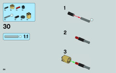 LEGO 75080 instructions page 26 – build guide