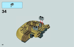 LEGO 75080 instructions page 32 – build guide