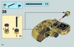 LEGO 75080 instructions page 40 – build guide