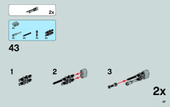 LEGO 75080 instructions page 47 – build guide